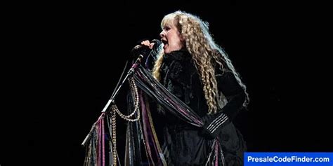 stevie nicks ticketmaster presale code