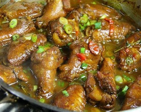 Stew Chicken Wings Recipe