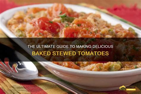 Stewed Tomatoes Baked