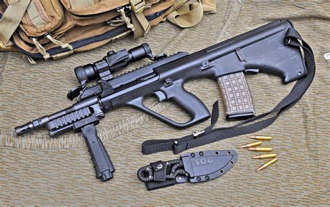 steyr aug a3 m1 tactical assault rifle