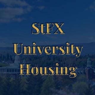 stfx university housing