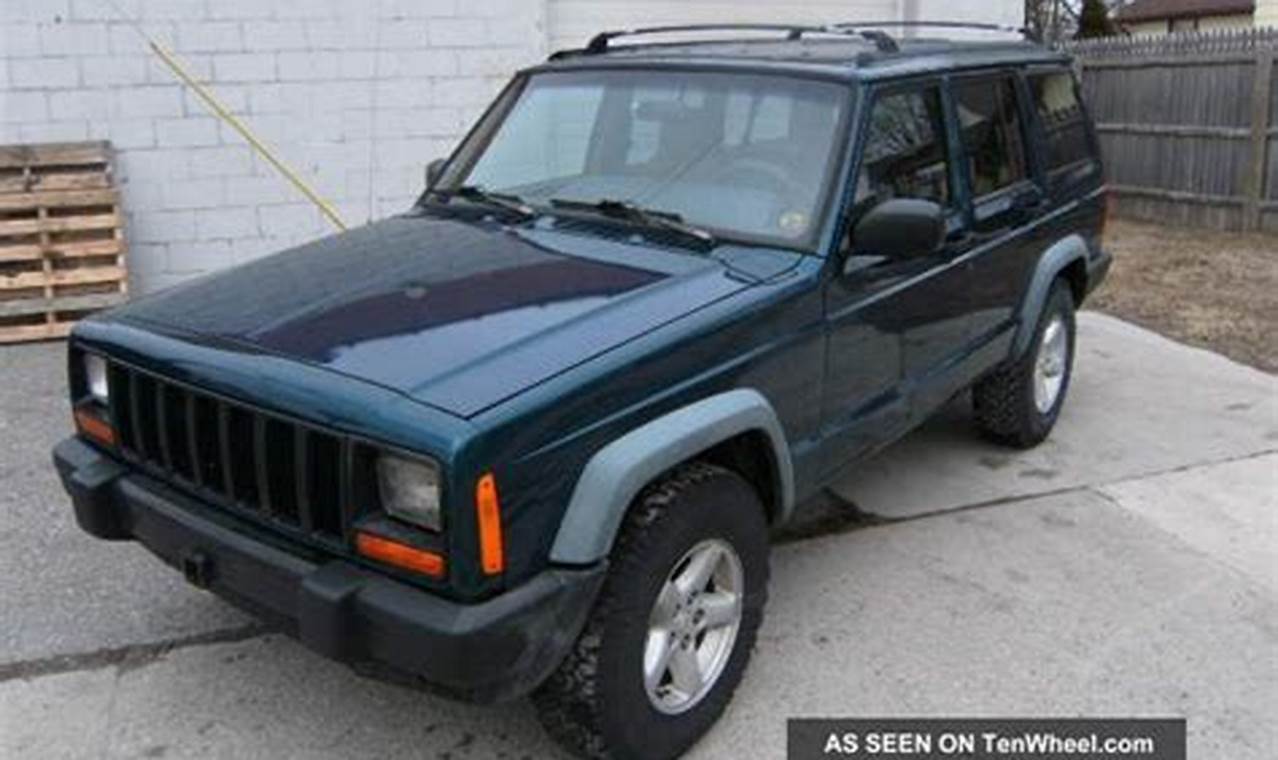 stick shift jeep cherokees for sale