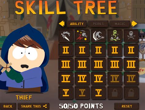 stick of truth best thief build