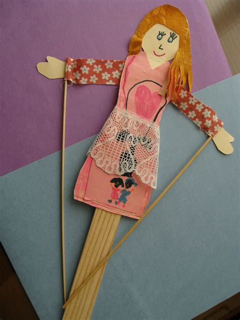 Stick Puppets With Paper