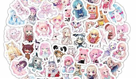 Sticker Anime Cute Kawaii s Chibi Adorable Png