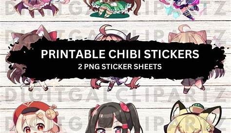 Sticker Anime Girl Takara s Line s Line Store