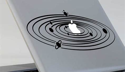 Jual Sticker Stiker Logo Apple White untuk PC Laptop HP