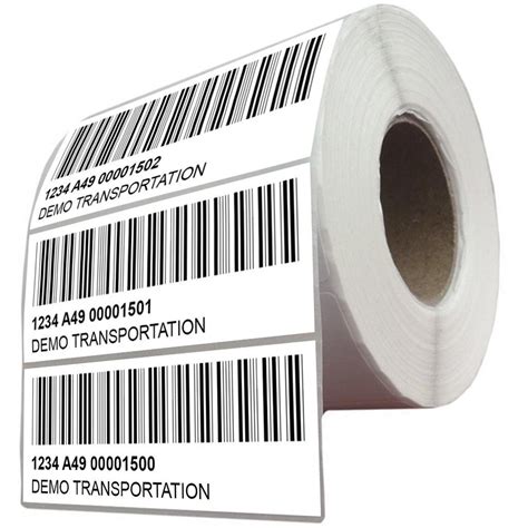 sticker barcode label