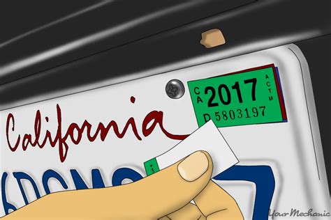 Sticker For Registration Plate