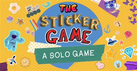 Sticker Game Instructions