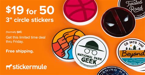 sticker mule sticker deals