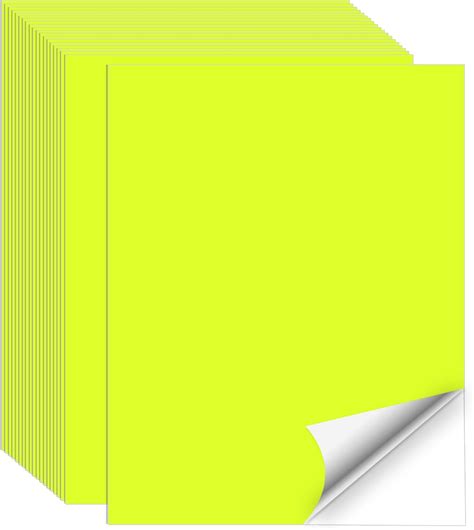 Sticker Paper Yellow