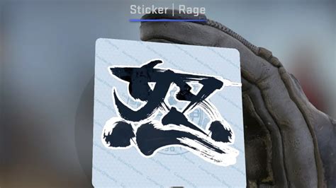 Sticker Rage Csgo