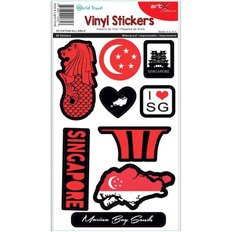 sticker sheet custom singapore
