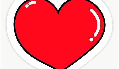 Free Heart sticker 1187445 PNG with Transparent Background