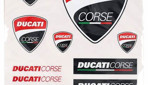 2 X Ducati Corse Side Fairing Vinyl Stickers Decals 899 1299 1199