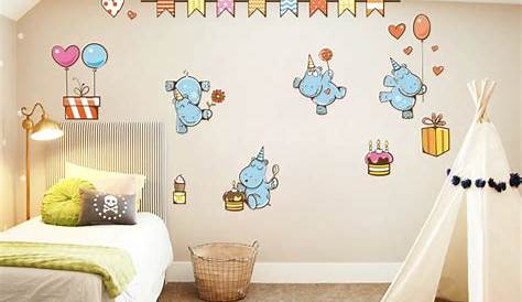 Stickers For Kids Bedroom Growth Height Chart Children S Decorative