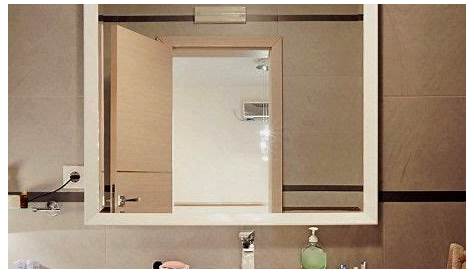 Plaque de Porte Salle de bain en Plexi Miroir Autocollant