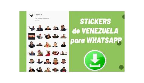 Stickers Para Whatsapp De Venezuela ¿Cómo Crear Tus Propios ? Solo En