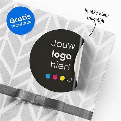 stickers bedrukken met logo