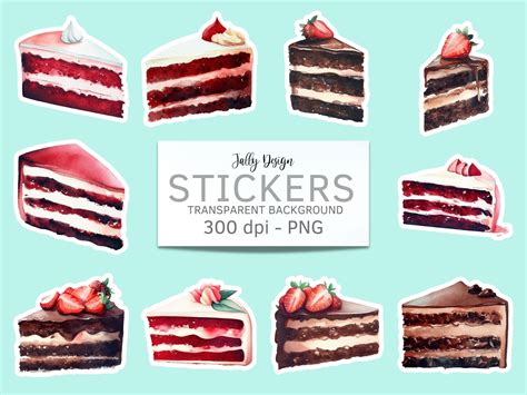 Stickers Image Cake