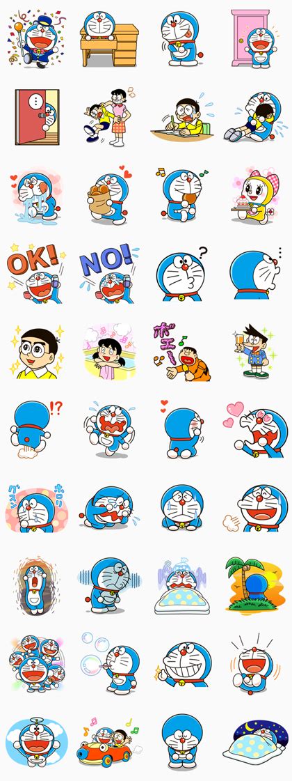 Stickers Whatsapp Doraemon