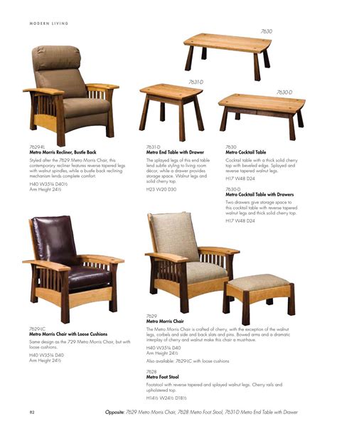 stickley furniture catalog