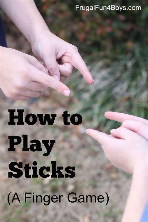 Sticks Rules Hand Game