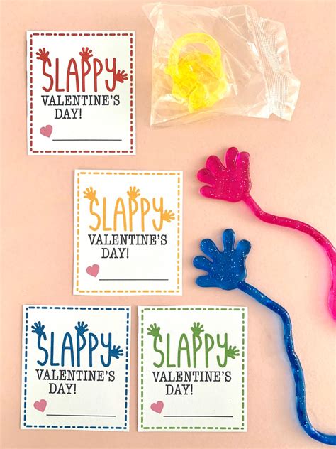 Sticky Hand Printable Class Valentine Primary Playground
