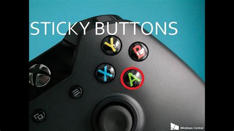 Sticky Buttons On Xbox One Controller