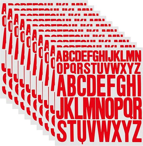 Sticky Letters The Range