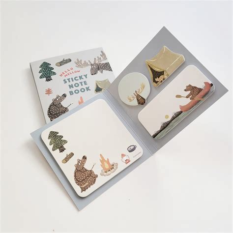 Sticky Note Book Etsy