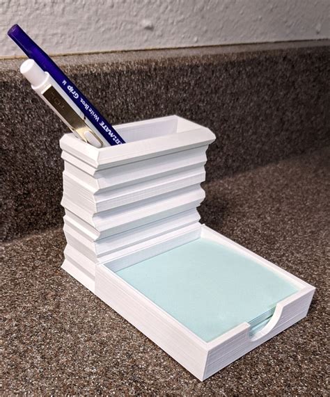 Sticky Note Pen Holder