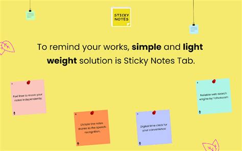 Sticky Notes 3 Chrome Extension