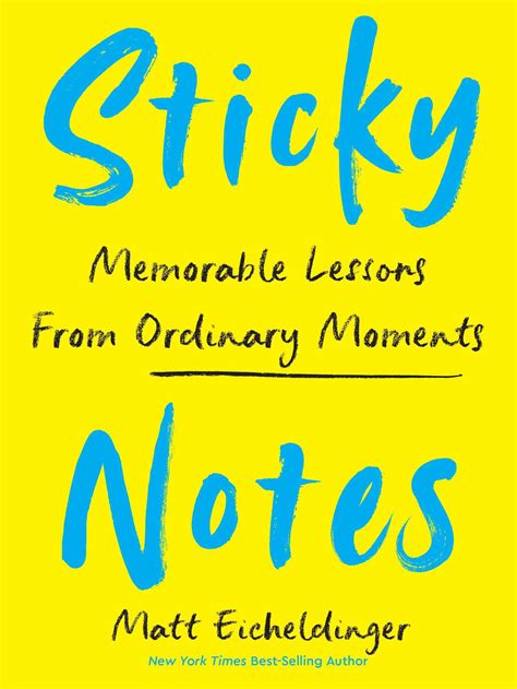 Sticky Notes For Book