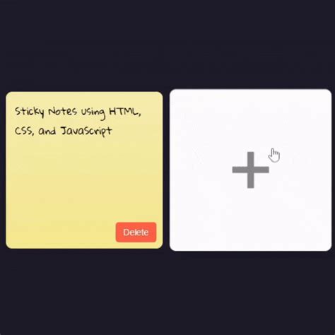 Sticky Notes Html Css Codepen
