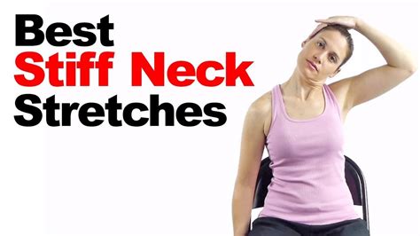stiff neck pain relief exercises
