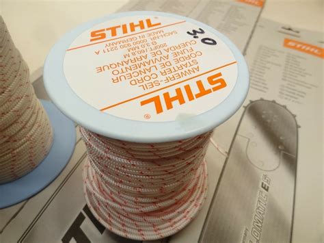 Stihl Chainsaw Pull Cord Size