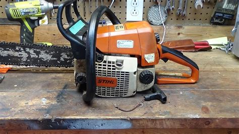 Stihl Chainsaw Replace Pull Cord