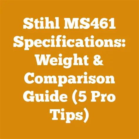 STIHL MS 461 VW Benzine kettingzaag 4,4kW BJC Tools