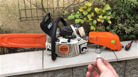 Change spark plugs Stihl MS271 YouTube