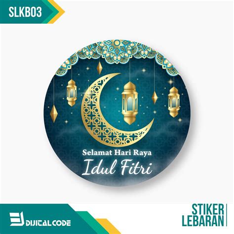 Stiker Toples Idul Fitri