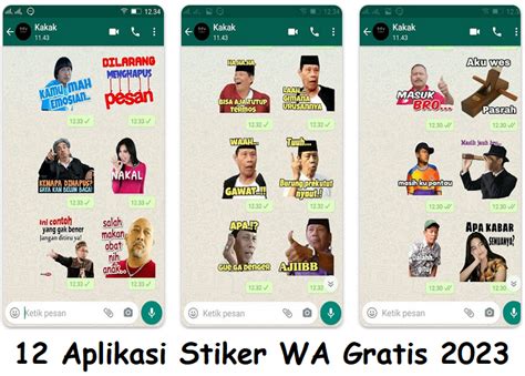 contoh gambar stiker wa