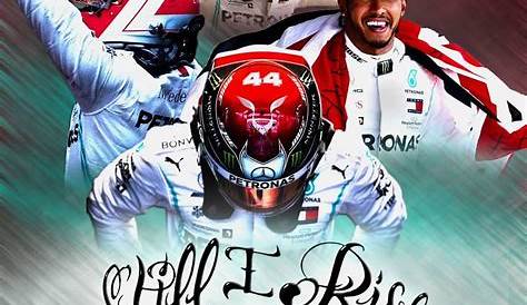 Lewis Hamilton Still I Rise Wall Mural & Lewis Hamilton