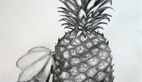 Still Life Fruit Basket Drawing by Linda Williams