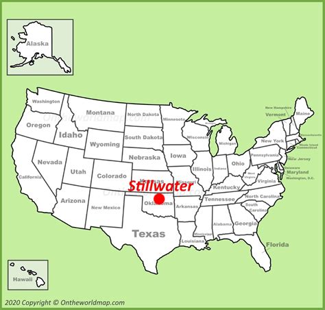 stillwater oklahoma map