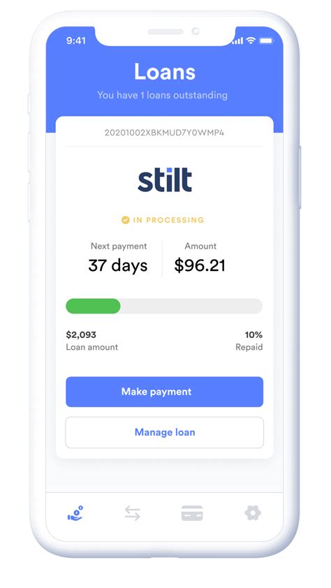 Stilt Loan Application