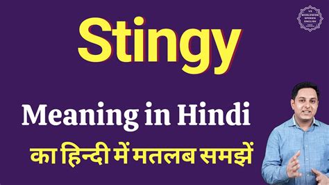 stingiest meaning in hindi