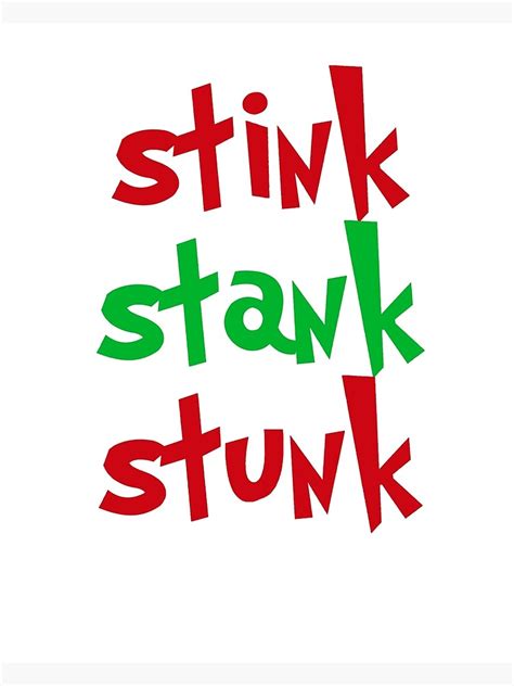 Stink Stank Stunk Spray for the bathrooms wrapping paper and printed