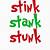 stink stank stunk free printable